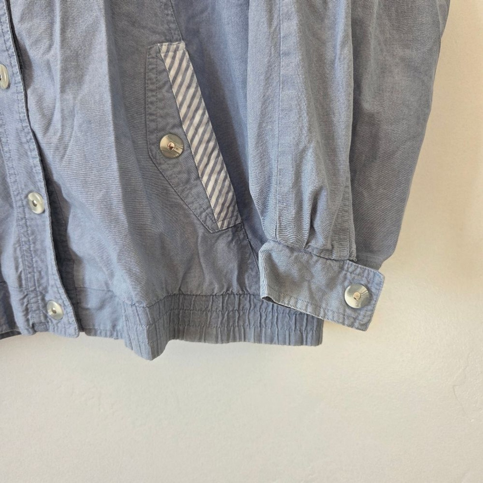 Vintage Stonybrook Patchwork Jacket Windbreaker B… - image 10