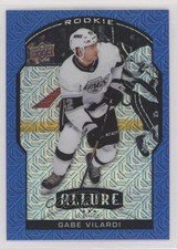 2020-21 Upper Deck Allure Rookie Blue Line 30/35 Gabe Vilardi #75 a2k