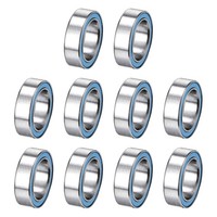 10 StüCk MR128-2RS Rillenkugellager 8X12X3,5Mm FüR ABEC-7 Doppelt Abgedichtet