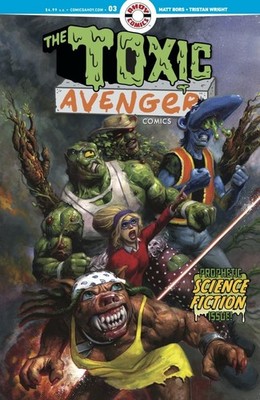 Toxic Avenger Comics #3 CVR A Fred Harper (MR) 9/17 Ahoy Comics