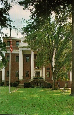 Pennington New Jersey The Pennington School O'Hanlon Hall Postcard c1973