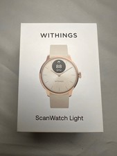 Withings ScanWatch Light 37 mm Sand Hybrid Smartwatch NEW SEALED