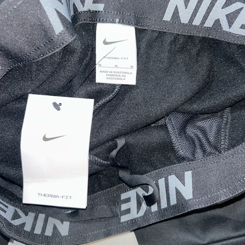 Nike Therma Dri-Fit Fleece Men's Training Pants, Black - 932253010 - Picture 7 of 9