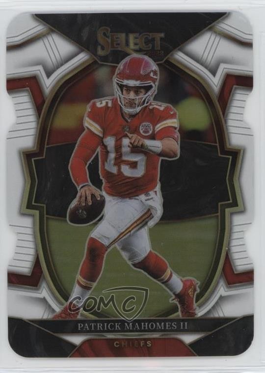 2022 Panini Select Concourse White Prizm Die-Cut 7/99 Patrick Mahomes II 16wc