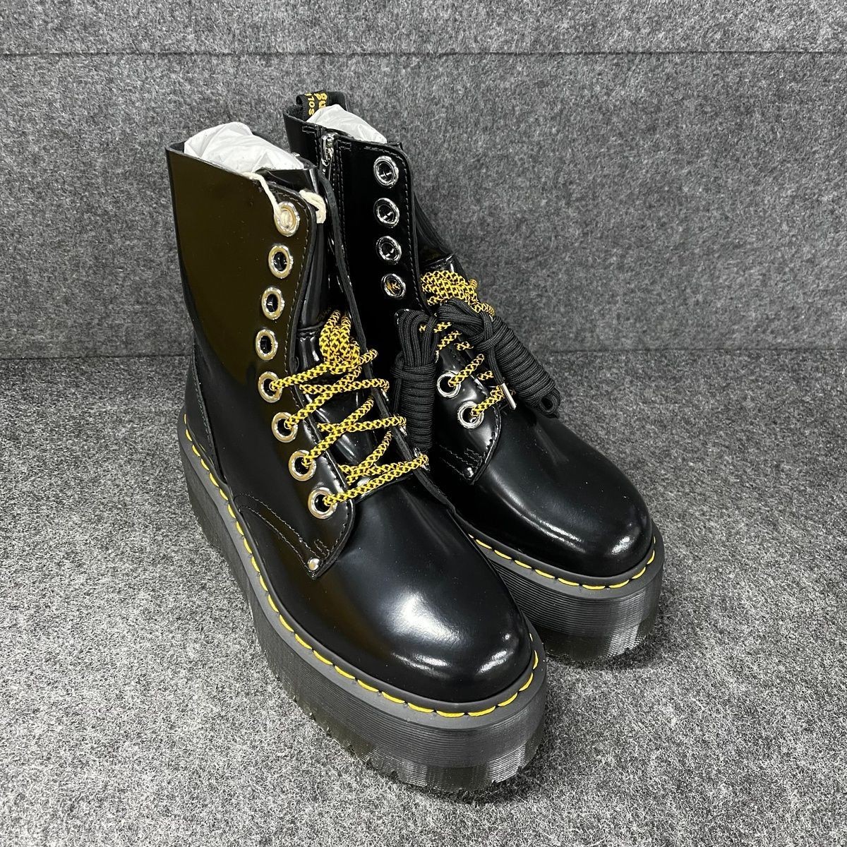 DR. MARTENS Jadon Max Platform Boot Women's Size US 8 Black | eBay