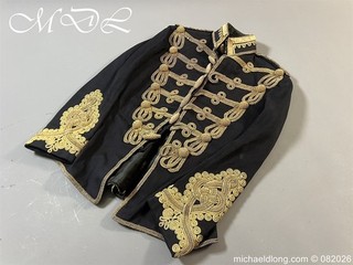 Victorian 15th hussars Full Dress Tunic named to Capt Charrington