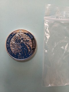2 Oz "Tudor Beasts" Lion of England 2022