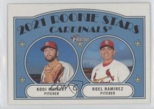 2021 Topps Heritage Rookie Stars Kodi Whitley Roel Ramirez #303 6tw