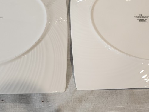 WEDGWOOD ETHEREAL 101 piatti quadrati, set di 4 BELLI! - Foto 17 di 22