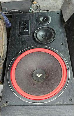 Cerwin-Vega E-315 Floorstanding Speaker 15'' 300W RMS Wired 8 Ohm Black/Red