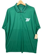 Nike Golf Dri-FIT Polo Shirt Mens 3XL Green Embroidered W Logo NWT FV5507-341