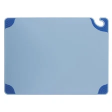 San Jamar Saf-T-Grip Plastic Cutting Board with Safety Hook, 18" x 24" x 0.5",