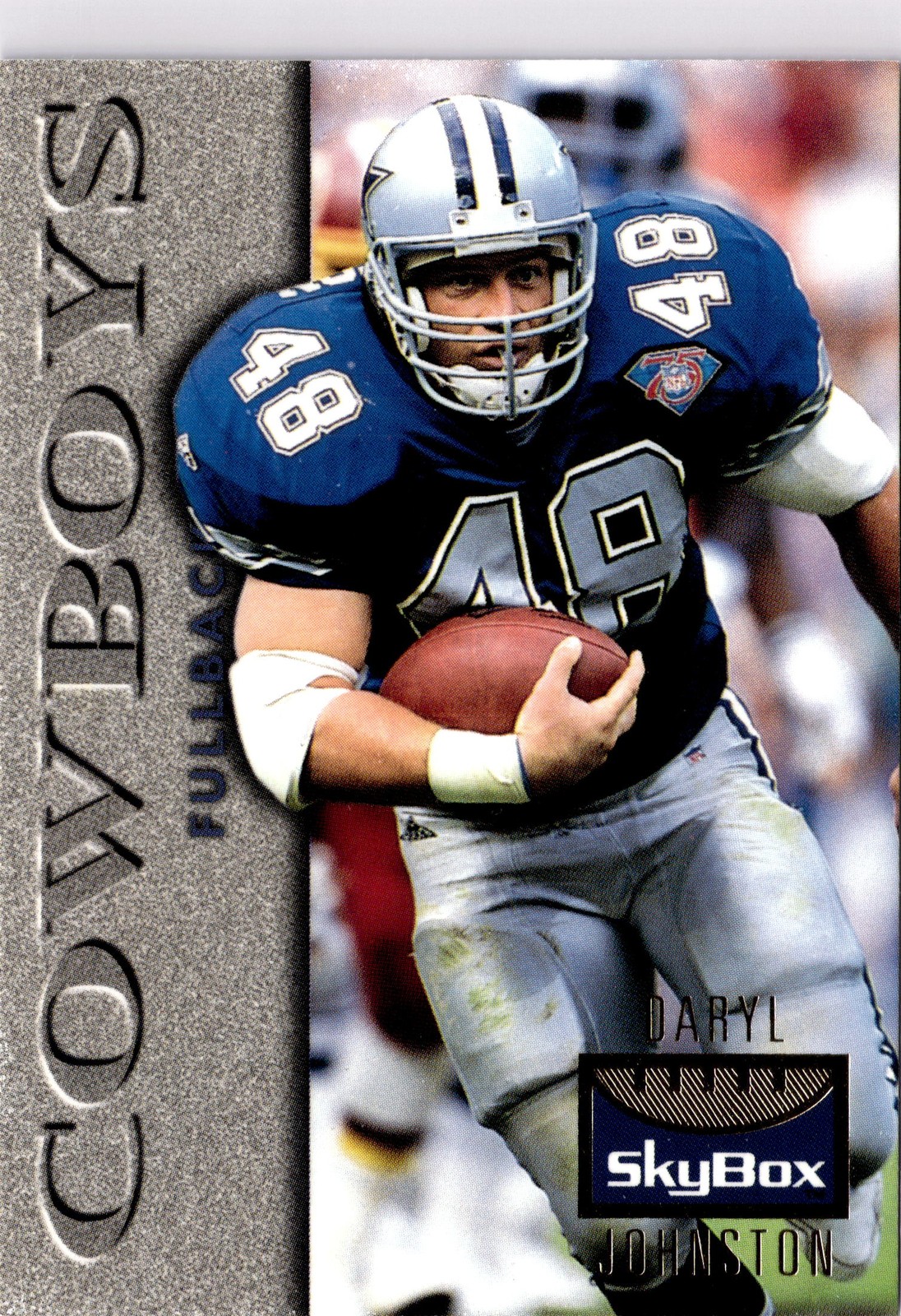 1995 SkyBox Premium #34 Daryl Johnston (BP)
