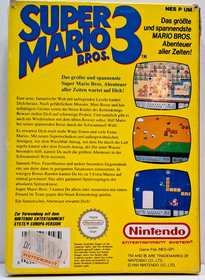Super Mario Bros. 3 Nintendo NES Deutschland / 1991 / Englisch OVP mit Anleitung