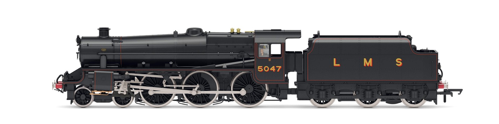 Hornby R30274 OO Gauge LMS Stanier 5MT Black 5 5047