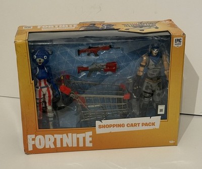 Mcfarlane Fortnite Shopping Cart Pack Warpaint & Fireworks Team Leader Figures