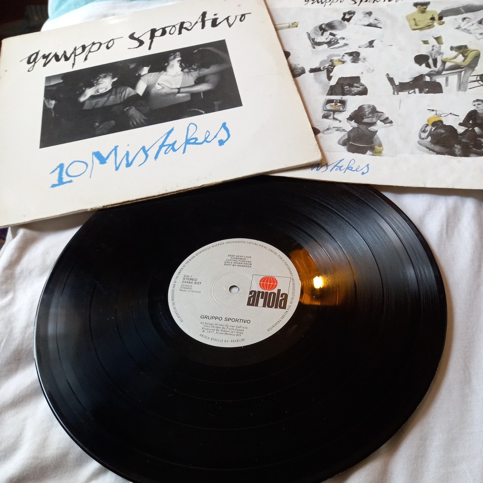 10 mistakes y Gruppo Sportivo lp condition very good