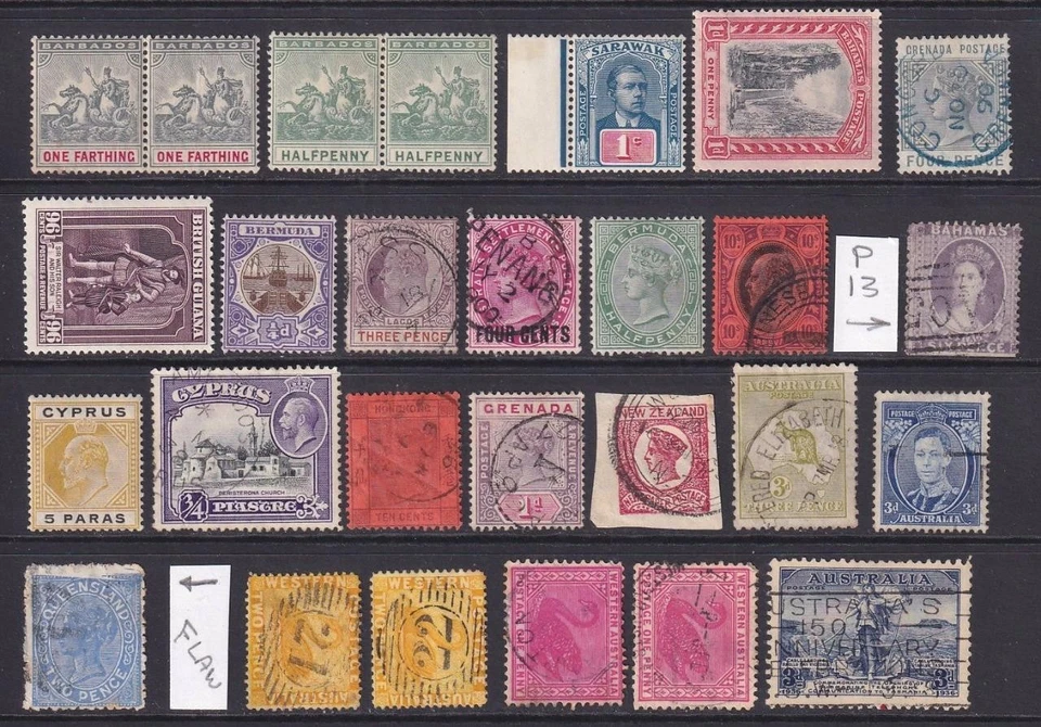 Br Commonwealth Mixed Stamps. QV - GVI. MM, Used. Cat app £840 - Image 4 of 4