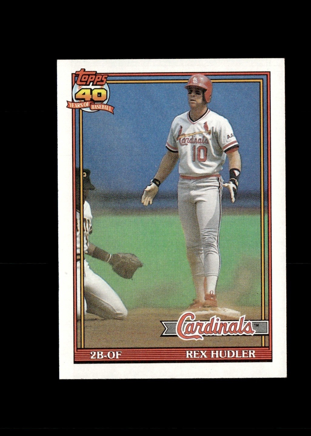 1991 Topps - Rex Hudler #228