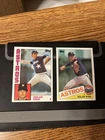 1984 and 1985 Topps Nolan Ryan (2) card lot - NM condition
