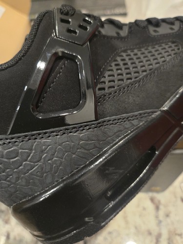 Nike Jordan Spizike Low GS ‘Black Cat’ GS SIZE 5Y FQ3950-001 New Big Kid Youth - Picture 15 of 16