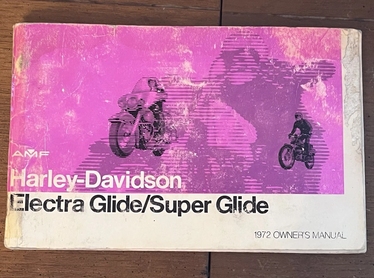 Harley-Davidson 1972 Year Motorcycle Repair Manuals & Literature
