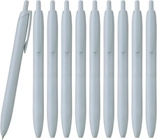Jetstream Lite Touch Ink Ballpoint Pen 10 Pack Light Blue 0.5mm Fine Point