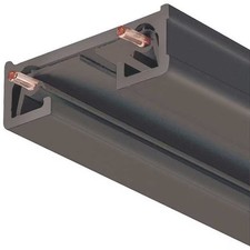 Juno Lighting Track Section, 4 ft, Black R 4FT Juno Lighting R 4FT