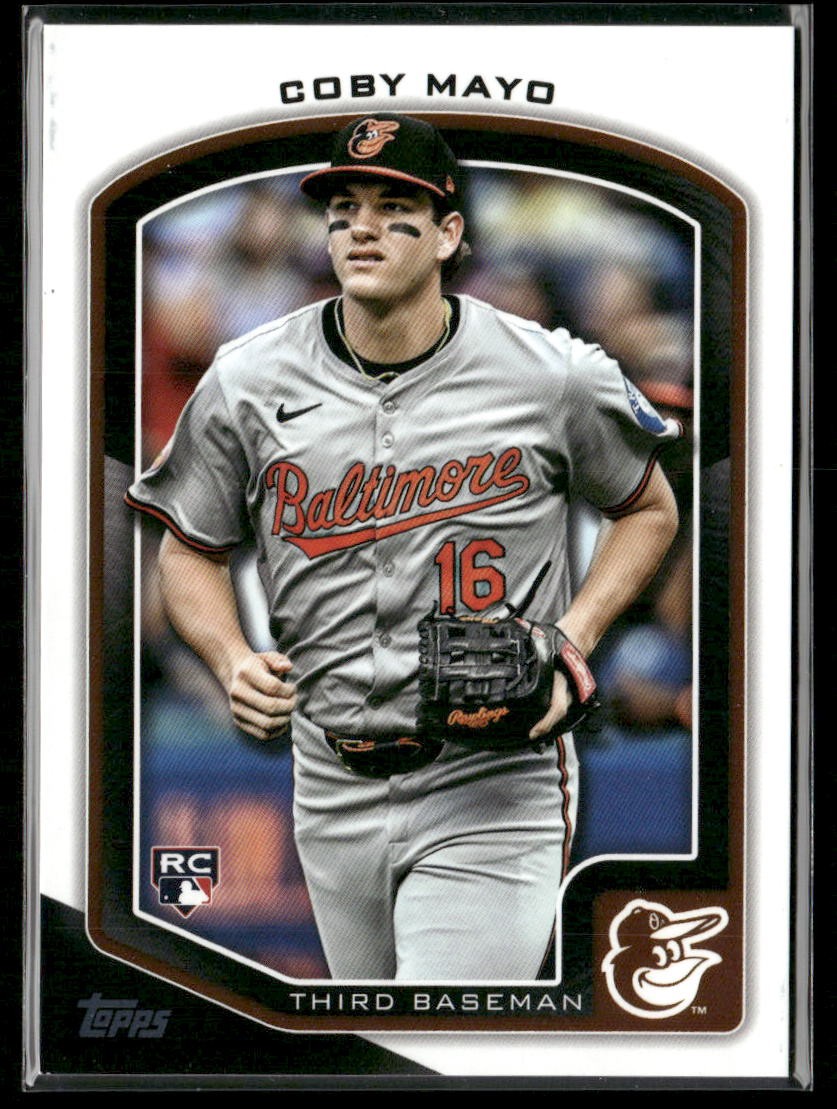 Coby Mayo 2025 Topps #47 Flagship Collection (Series Two) RC 2101