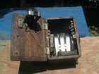 Western Electric Oak Wall Crank Telephone Magneto Phone As Is Antique — photo 2