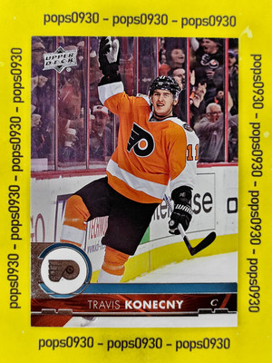Travis Konecny, Philadelphia Flyers, 2017, Upper Deck Series I, #143