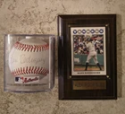 Alex Rodriguez Signed/Auto Baseball & 2008 Topps w/Plaque Yankees Mariners !!
