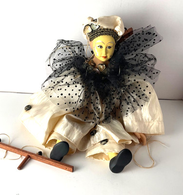Le Marionette Pierrot By Daniela Mazzolani 267/800 Needs To Be Restrung Pre Own