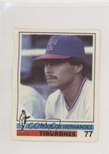 1988-89 Venezuelan Winter League Stickers Carlos Hernandez #77 2p7