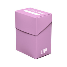 Ultra Pro Deck Box Rosa – Custodia per 80 Carte TCG