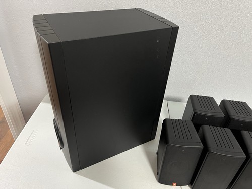 JBL ESC200 Surround Processor Amplifier w/5 speakers,remote,subwoofer - Picture 8 of 18