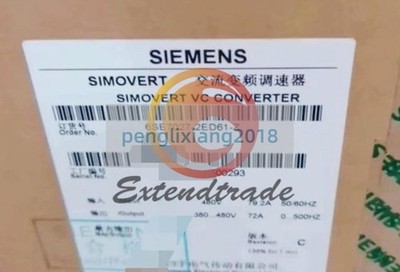 ONE NEW SIEMENS MAIN DRIVE 6SE7027-2ED61-Z Z=G91