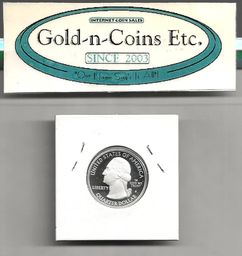 2018-S SILVER PROOF WASHINGTON QUARTER! UNCIRCULATED GEM VERY NICE! FREE SHIP!!