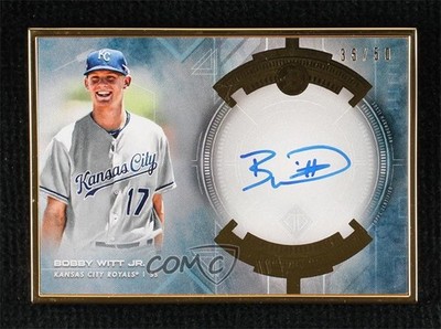 2020 Bowman Transcendent Collection VIP Party 36/50 Bobby Witt Jr Auto 1cc7
