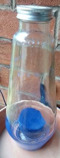 Mathmos Purple Metallic Wax & Bottle ( No Fluid ) For Parts Only