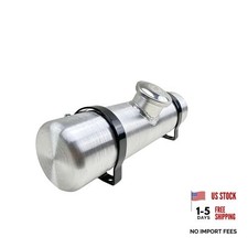 Jsd 0.72 Gallon 4 X 15 Aluminum Spun Round Gas Tank Center Fill 14 Npt