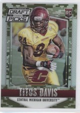 2015 Panini Prizm Collegiate Draft Picks Camo 124/199 Titus Davis #242 0g4