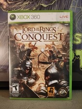 The Lord of the Rings: Conquest (Microsoft Xbox 360, 2009) Complete CIB Tested