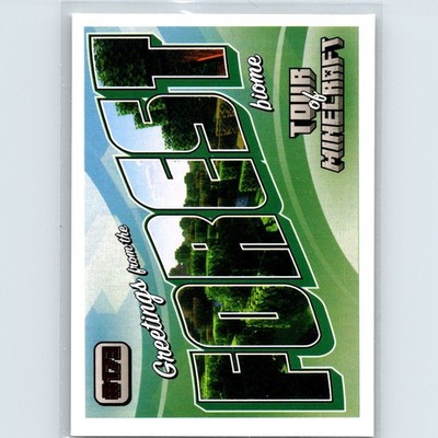 2021 Panini Minecraft Treasure Stickers Forest #6