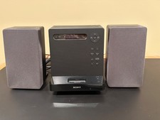 Sony Micro HiFi MP3 Component System CMT-LX20i With Dual Speaker System SS-CLX20