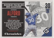 2017 Panini Chronicles Rookies 236/499 Anthony Alford #128 4y7