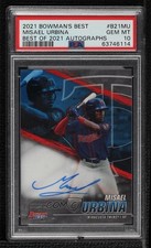 2021 Bowman's Best of 2021 Misael Urbina #B21-MU PSA 10 GEM MT Auto 1ds9