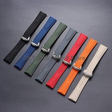 FKM Rubber Watch Strap 20mm 21mm 22mm Quick R...