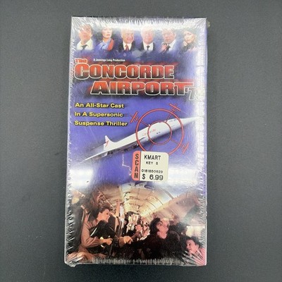 The Concorde: Airport '79 VHS 1979 Alain Delon Susan Blakely Robert Wagner NEW