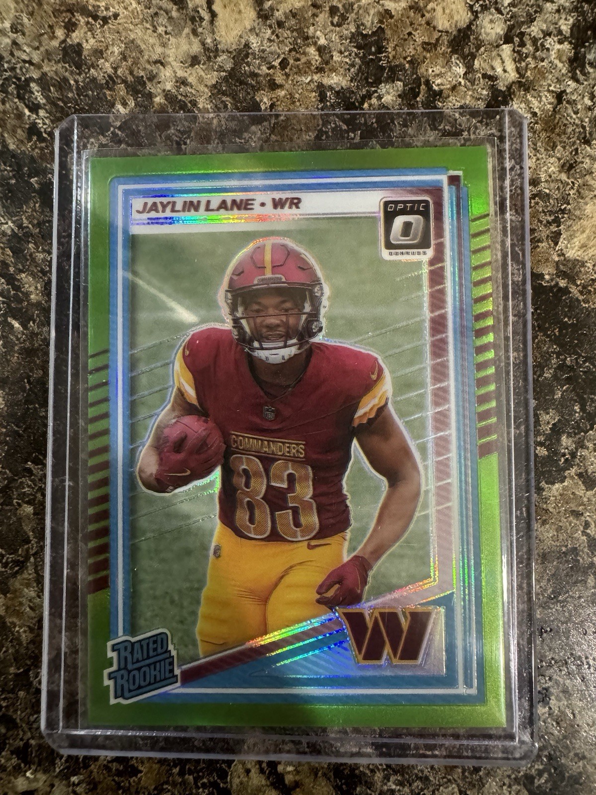 2025 Panini Optic - Rated Rookie Jaylin Lane #249 Green /50